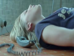 A gorgeous blonde wife is seen on hidden camera groaning and masturbating.